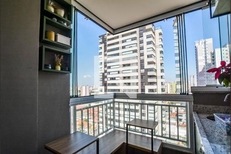 Varanda da Sala de apartamento para alugar com 2 quartos, 64m² em Campestre, Santo André