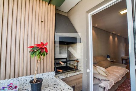 Varanda da Sala de apartamento para alugar com 2 quartos, 64m² em Campestre, Santo André