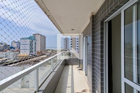 Sacada de apartamento para alugar com 1 quarto, 52m² em Nova Mirim, Praia Grande