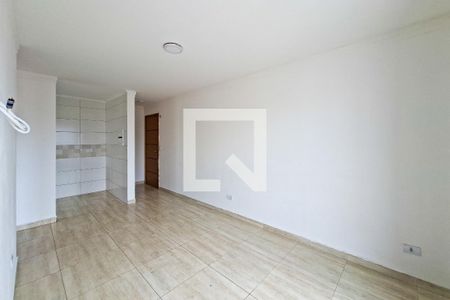 Sala de apartamento para alugar com 1 quarto, 52m² em Nova Mirim, Praia Grande