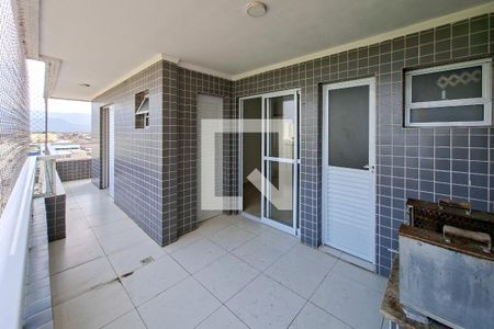 Sacada de apartamento para alugar com 2 quartos, 79m² em Nova Mirim, Praia Grande