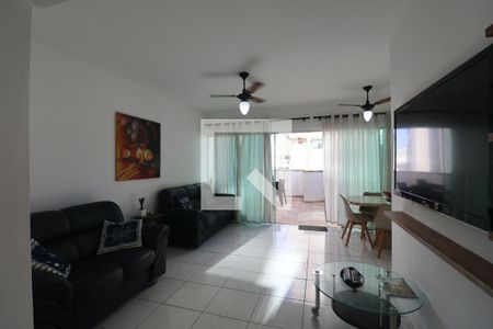 Sala de apartamento para alugar com 3 quartos, 180m² em Balneario Guarujá, Guarujá