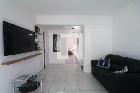 Sala de apartamento para alugar com 3 quartos, 180m² em Balneario Guarujá, Guarujá