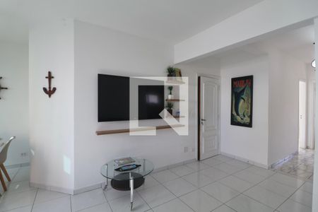 Sala de apartamento para alugar com 3 quartos, 180m² em Balneario Guarujá, Guarujá