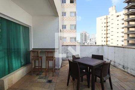 Varanda de apartamento para alugar com 3 quartos, 180m² em Balneario Guarujá, Guarujá