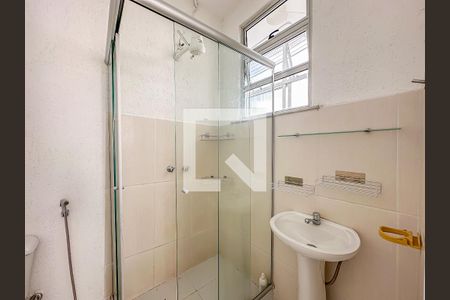 Banheiro da Suíte de apartamento à venda com 1 quarto, 55m² em Flamengo, Rio de Janeiro