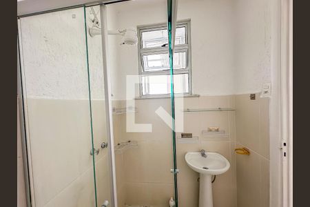 Banheiro da Suíte de apartamento à venda com 1 quarto, 55m² em Flamengo, Rio de Janeiro