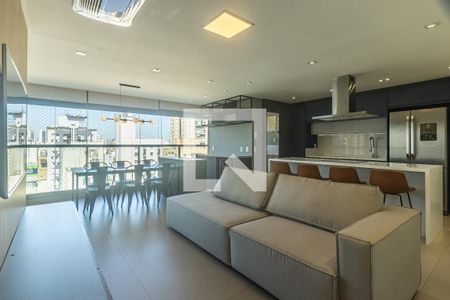 Sala de apartamento para alugar com 3 quartos, 95m² em Vila Olímpia, São Paulo