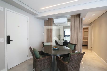 Sala de apartamento para alugar com 3 quartos, 142m² em Barra Funda, Guarujá