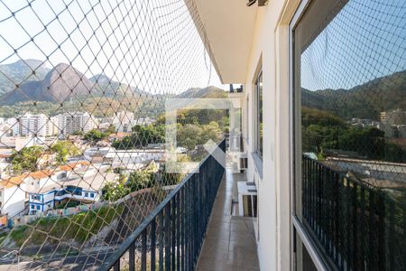 Varanda da Sala de apartamento à venda com 2 quartos, 70m² em Grajaú, Rio de Janeiro