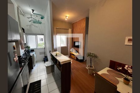 Sala/Cozinha de apartamento à venda com 2 quartos, 42m² em Vila Nova Cachoeirinha, São Paulo
