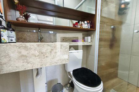 Banheiro de apartamento para alugar com 2 quartos, 41m² em Jardim Ipaussurama, Campinas
