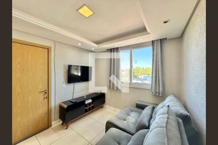 Sala de apartamento para alugar com 2 quartos, 51m² em Liberdade, Novo Hamburgo