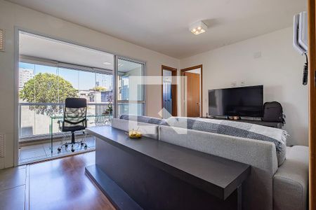 Sala/Cozinha de apartamento à venda com 1 quarto, 41m² em Sumaré, São Paulo