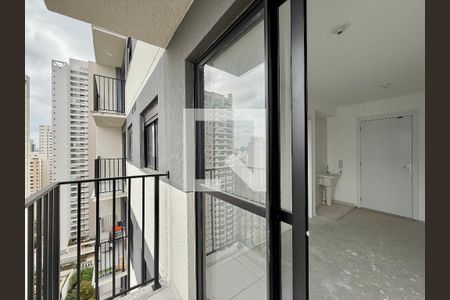 Sacada de apartamento à venda com 1 quarto, 27m² em Campo Belo, São Paulo