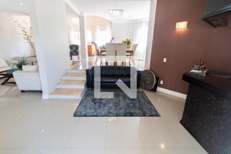 Sala 1 de casa de condomínio à venda com 4 quartos, 550m² em Cidade Universitária, Campinas