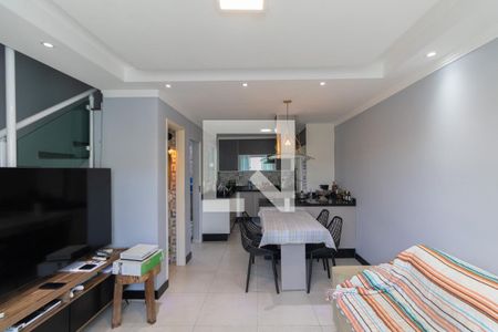 Sala/Cozinha de casa de condomínio à venda com 2 quartos, 78m² em Vila Ré, São Paulo