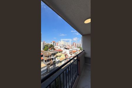 Varanda da Sala de apartamento para alugar com 2 quartos, 49m² em Parque das Nações, Santo André