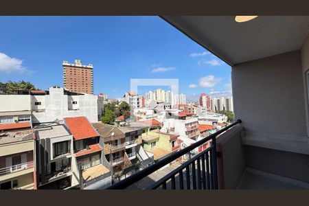 Varanda da Sala de apartamento para alugar com 2 quartos, 49m² em Parque das Nações, Santo André