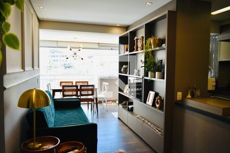 Sala de apartamento à venda com 2 quartos, 69m² em Chácara Inglesa, São Paulo