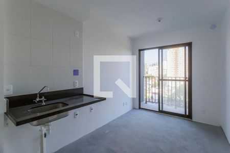 Sala/Cozinha de kitnet/studio à venda com 1 quarto, 26m² em Vila Olímpia, São Paulo