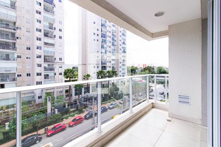 Varanda de apartamento à venda com 2 quartos, 55m² em Lapa, São Paulo