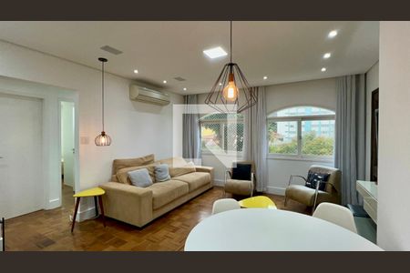 Sala de apartamento para alugar com 3 quartos, 75m² em Jardim das Bandeiras, São Paulo