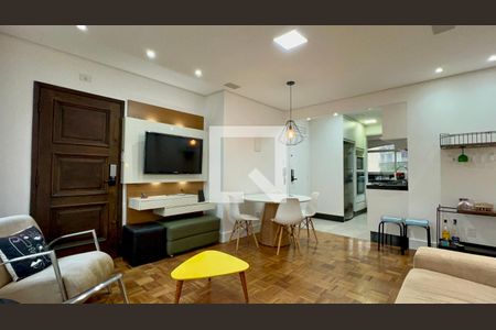 Sala de apartamento para alugar com 3 quartos, 75m² em Jardim das Bandeiras, São Paulo