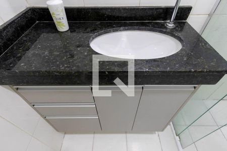 Banheiro Social de kitnet/studio para alugar com 1 quarto, 26m² em Campos Elíseos, São Paulo