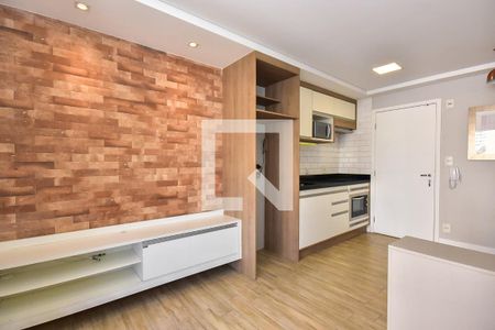 Sala de apartamento à venda com 1 quarto, 40m² em Panamby, São Paulo