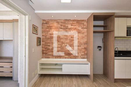 Sala de apartamento à venda com 1 quarto, 40m² em Panamby, São Paulo