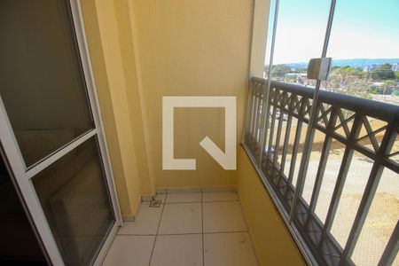Varanda da Sala de apartamento para alugar com 2 quartos, 75m² em Parque Campolim, Sorocaba
