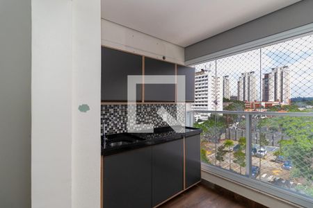 Varanda da Sala de apartamento à venda com 1 quarto, 51m² em Vila Leopoldina, São Paulo