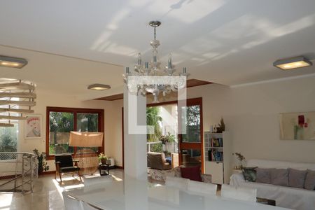 Sala de casa de condomínio para alugar com 4 quartos, 458m² em Jardim Indaia, Embu das Artes