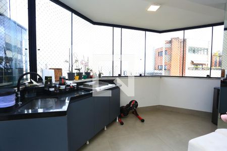 Varanda da Sala de apartamento à venda com 2 quartos, 89m² em Vila Andrade, São Paulo
