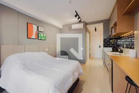 Studio de kitnet/studio para alugar com 1 quarto, 24m² em Pinheiros, São Paulo