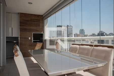 Varanda gourmet de apartamento para alugar com 2 quartos, 68m² em Chácara Inglesa, São Paulo