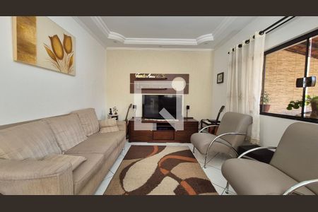Sala de casa à venda com 3 quartos, 215m² em Vila Helena, Santo André