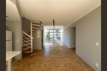 Sala de apartamento à venda com 1 quarto, 83m² em A Industrial, Barueri