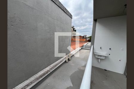 Varanda da Sala/Cozinha de apartamento à venda com 2 quartos, 47m² em Casa Verde Média, São Paulo