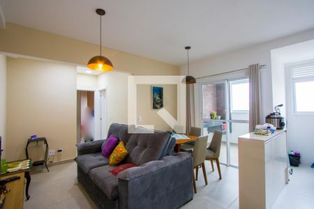 Sala de apartamento para alugar com 2 quartos, 55m² em Jardim, Santo André