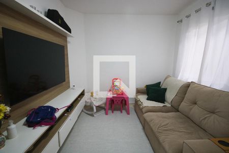 Sala de casa para alugar com 2 quartos, 90m² em Nova Mirim, Praia Grande