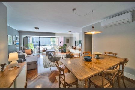 Sala de Jantar de apartamento à venda com 3 quartos, 135m² em Real Parque, São Paulo
