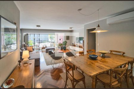Sala de Jantar de apartamento à venda com 3 quartos, 135m² em Real Parque, São Paulo