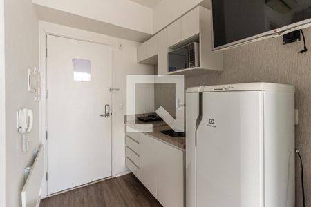 Cozinha de kitnet/studio para alugar com 1 quarto, 22m² em Centro Histórico de São Paulo, São Paulo