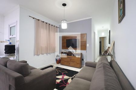 Sala de apartamento à venda com 2 quartos, 67m² em Vila Pires, Santo André