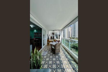 Varanda da Sala de apartamento para alugar com 3 quartos, 114m² em Alto da Mooca, São Paulo