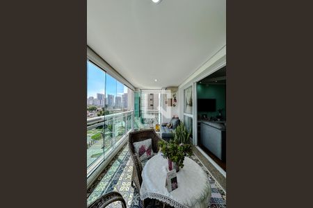 Varanda da Sala de apartamento para alugar com 3 quartos, 114m² em Alto da Mooca, São Paulo