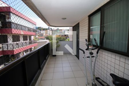 Varanda de apartamento à venda com 3 quartos, 115m² em Vila da Penha, Rio de Janeiro