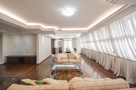 Sala de apartamento à venda com 4 quartos, 330m² em Vila Caminho do Mar, São Bernardo do Campo